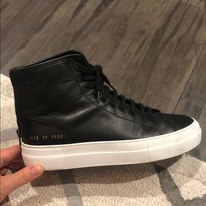 Gently Used Common Project hightops